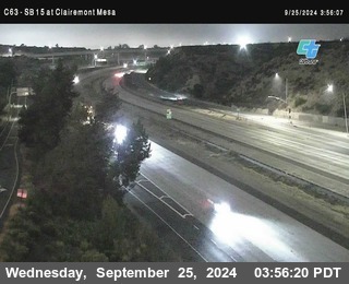 SB 15 at Clairemont Mesa Blvd