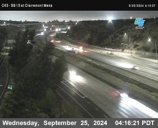 SB 15 at Clairemont Mesa Blvd