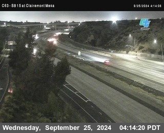 SB 15 at Clairemont Mesa Blvd