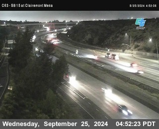 SB 15 at Clairemont Mesa Blvd