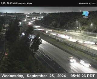 SB 15 at Clairemont Mesa Blvd