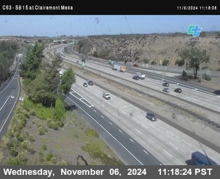 SB 15 at Clairemont Mesa Blvd