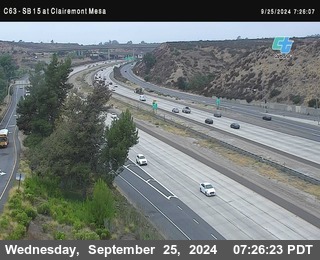 SB 15 at Clairemont Mesa Blvd