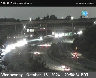 SB 15 at Clairemont Mesa Blvd