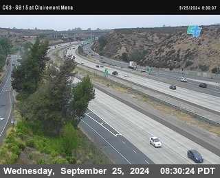 SB 15 at Clairemont Mesa Blvd