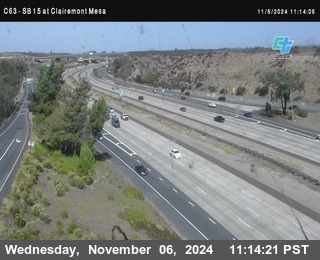 SB 15 at Clairemont Mesa Blvd