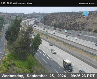 SB 15 at Clairemont Mesa Blvd