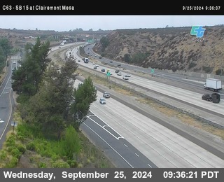 SB 15 at Clairemont Mesa Blvd