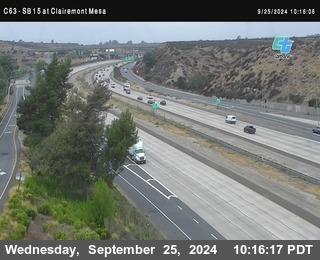 SB 15 at Clairemont Mesa Blvd