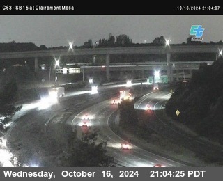 SB 15 at Clairemont Mesa Blvd