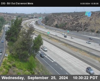 SB 15 at Clairemont Mesa Blvd