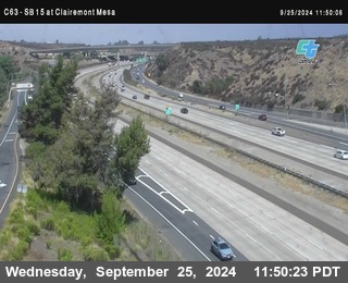 SB 15 at Clairemont Mesa Blvd