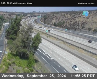 SB 15 at Clairemont Mesa Blvd