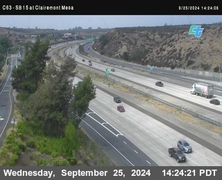 SB 15 at Clairemont Mesa Blvd