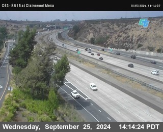 SB 15 at Clairemont Mesa Blvd