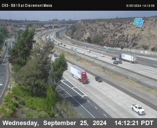 SB 15 at Clairemont Mesa Blvd