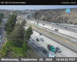 SB 15 at Clairemont Mesa Blvd