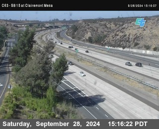 SB 15 at Clairemont Mesa Blvd