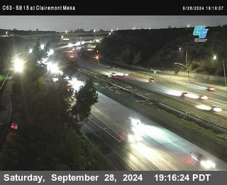 SB 15 at Clairemont Mesa Blvd