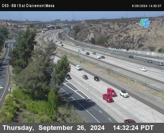 SB 15 at Clairemont Mesa Blvd