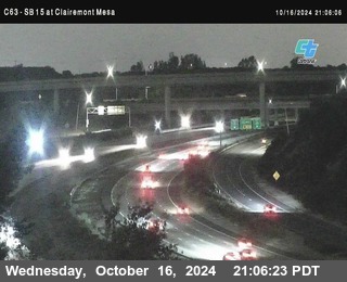 SB 15 at Clairemont Mesa Blvd