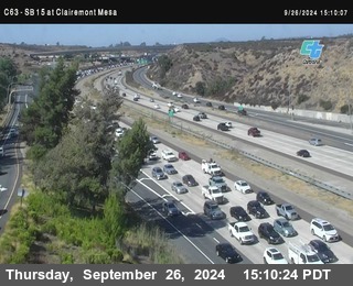 SB 15 at Clairemont Mesa Blvd