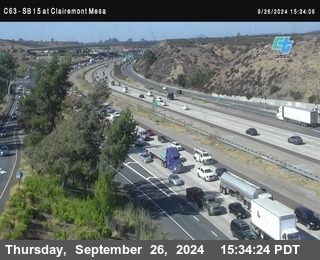 SB 15 at Clairemont Mesa Blvd