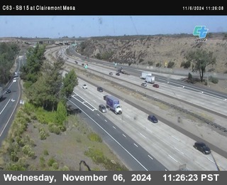 SB 15 at Clairemont Mesa Blvd