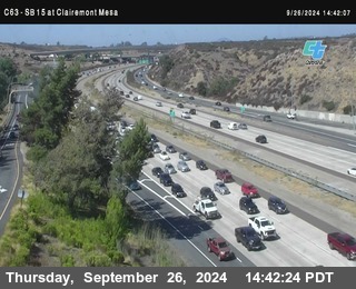 SB 15 at Clairemont Mesa Blvd