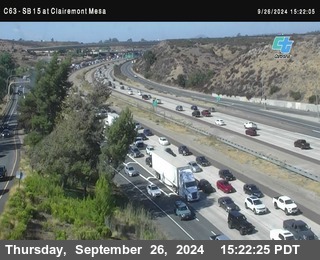 SB 15 at Clairemont Mesa Blvd