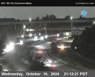 SB 15 at Clairemont Mesa Blvd