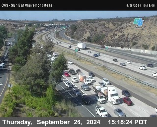 SB 15 at Clairemont Mesa Blvd