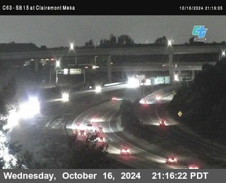 SB 15 at Clairemont Mesa Blvd