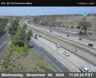 SB 15 at Clairemont Mesa Blvd