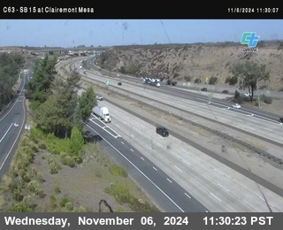 SB 15 at Clairemont Mesa Blvd