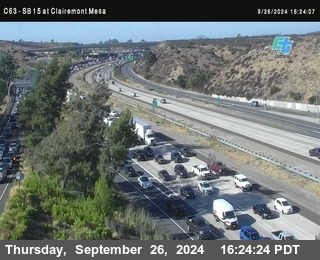 SB 15 at Clairemont Mesa Blvd