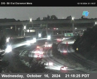 SB 15 at Clairemont Mesa Blvd