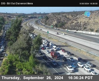 SB 15 at Clairemont Mesa Blvd