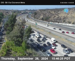 SB 15 at Clairemont Mesa Blvd