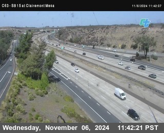 SB 15 at Clairemont Mesa Blvd