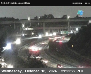 SB 15 at Clairemont Mesa Blvd