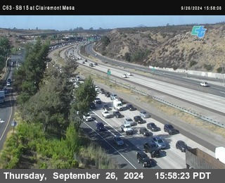 SB 15 at Clairemont Mesa Blvd