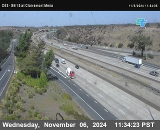 SB 15 at Clairemont Mesa Blvd