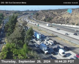 SB 15 at Clairemont Mesa Blvd