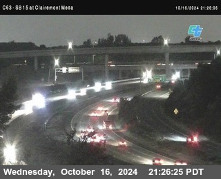 SB 15 at Clairemont Mesa Blvd