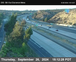 SB 15 at Clairemont Mesa Blvd