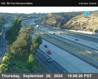 SB 15 at Clairemont Mesa Blvd