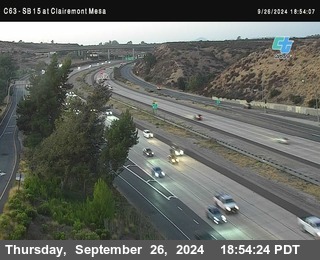 SB 15 at Clairemont Mesa Blvd