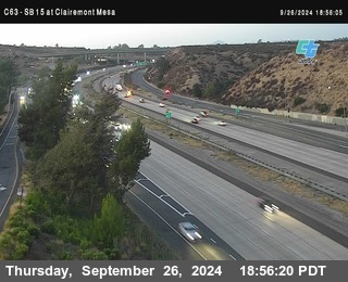 SB 15 at Clairemont Mesa Blvd