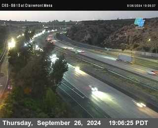 SB 15 at Clairemont Mesa Blvd